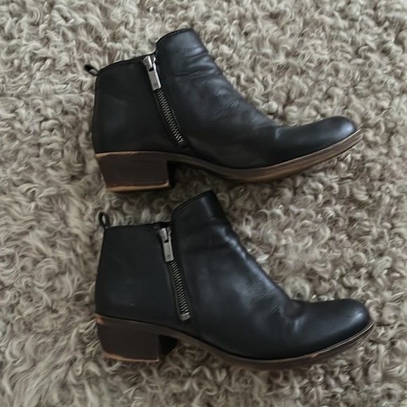 LUCKY BRAND BASEL BLACK BOOTIES - Picture 4 of 5